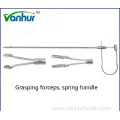 Surgical Laparoscopic Spring Handle Grasping Forceps